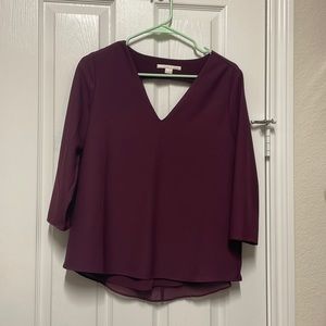 Maroon blouse size S
